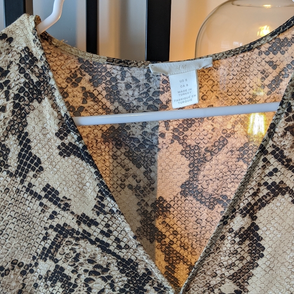 H&M Snake Print Maxi Dress - Picture 7 of 11
